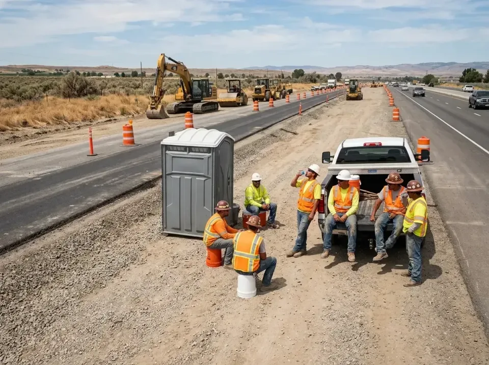 highway-road-construction-crew-007 — frequently asked questions, Porta Potty and Restroom Rentals in Secaucus, NJ